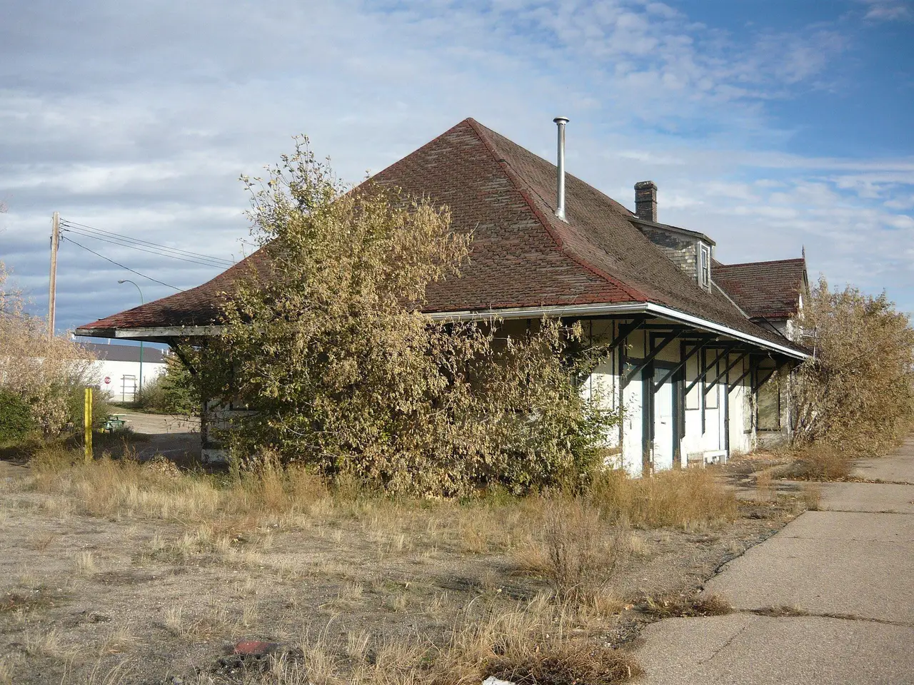 Old Biggar Railway Station, 2009